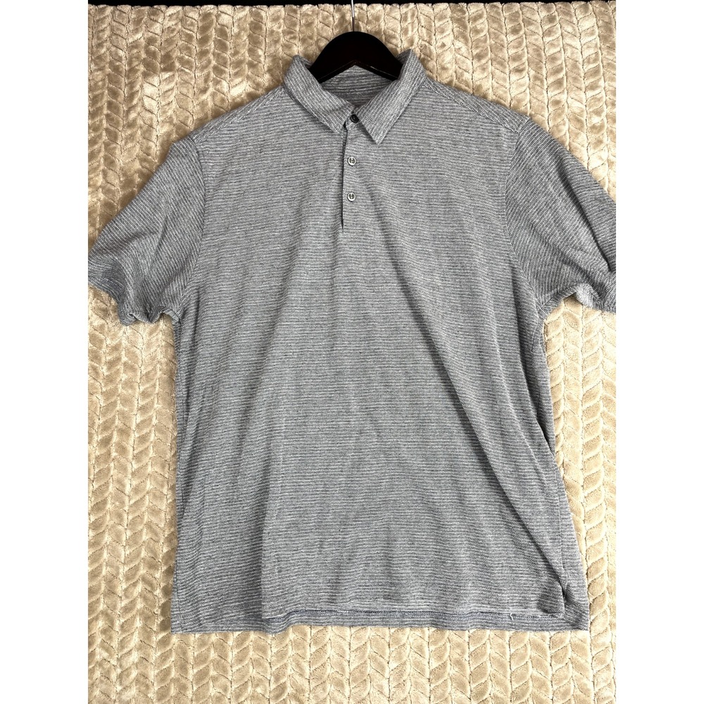 CoastAoro Polo Shirt Mens L Grey
